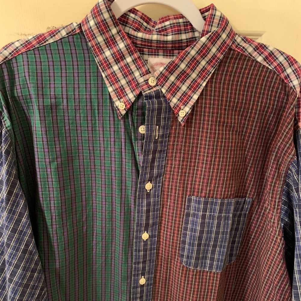 Brooks Brothers Regent Regular-Fit Original Broadcloth Fun Tartan Sport Shirt